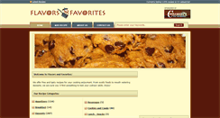 Desktop Screenshot of flavorsandfavorites.com